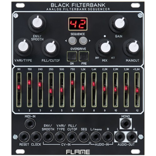 Flame black filterbank - flame,