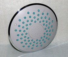 Eisl Aqua Tropic Ø 20,5 cm Wellness Dusch Kopf Regen Überkopf brause Chrom Grün