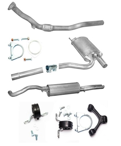 Auspuff komplett audi b5 - a4,
