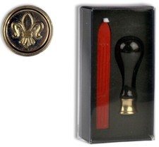 Wachs siegel stempel set - wachs,