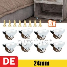 8 Stk Möbelrollen Set