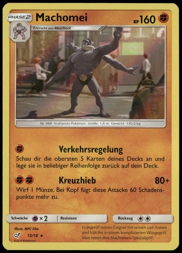 Pokemon machomei holo - pokemon,