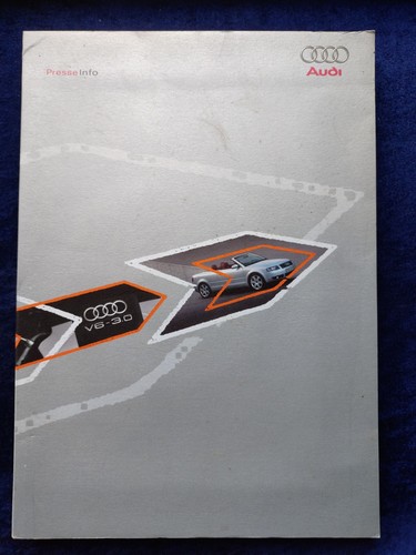 Audi pressemappe 2003 - audi, a2