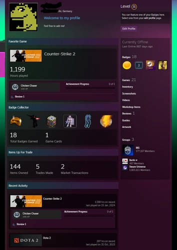 Steam account cs2 prime - steam,