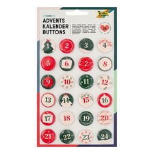 Adventszahlen buttons - adventszahlen,