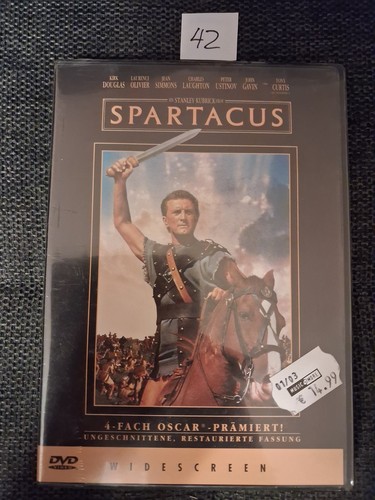 Spartacus kirk douglas dvd - -, |