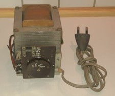 Netztrafo mit Elko und Kabel aus RFT Oberon-Stereo - Röhrenradio Ersatzteil