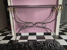 metall konsole mit Glasplatte Breite 100cm, Höhe 75cm, Tiefe 30cm  