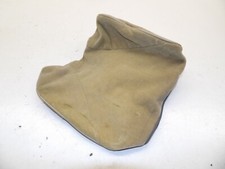 Bezug Kopfstütze Hasenohr pergament creme Velours Mercedes W123 Coupe 1. Serie 