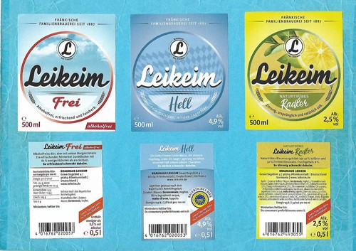 Bieretiketten der brauerei - 21,