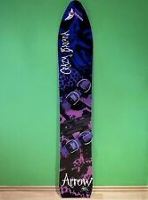 CRAZY BANANA Snowboard 80 er AUSTRIA Arrow 158 Komplett SET Quick PLATE Bindung