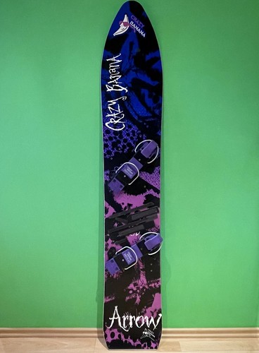 Crazy banana snowboard - banana,