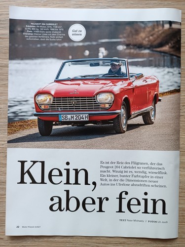 Peugeot 204 cabrio - 204,