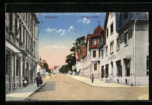 Herrnhut ansichtskarte - herrnhut,,