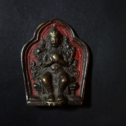 Alter bronze talisman - bronze, aus