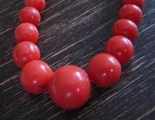 Antike rote korallen - rote,