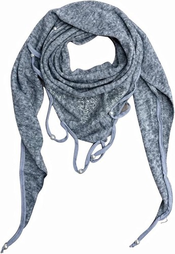 Damen uni dreiecktuch halstuch - damen,