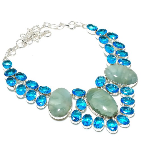 Natürlicher aquamarin topas - natürlicher, aquamarin,