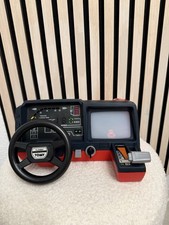 TOMY Racing Turbo Porsche Fahrsimulator COCKPIT RACING Vintage Toy Spielzeug RAR