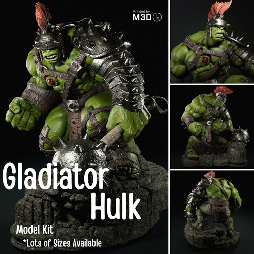 Gladiator hulk resin figur - gladiator,