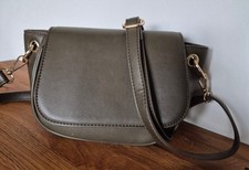 PIECES Umhängetasche Damen Khaki Schultertasche Crossbody Bag