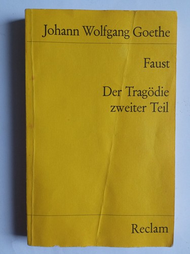 Johann wolfgang goethe faust - goethe,