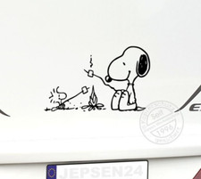 Aufkleber Snoopy Woodstock am