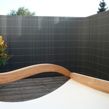 Sichtschutzmatte Sichtschutzzaun Sichtschutz Windschutz PVC Zaun Balkon Garten