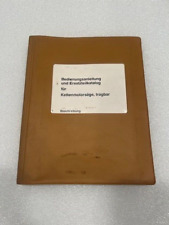 BW STIHL Kettensäge Bedienungsanleitung und Ersatzteilkatalog gebraucht (#7)