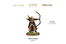 Haldir mit Bogen - Elb - Galadhrim - GW - HdR - Zinn - OOP - unbemalt
