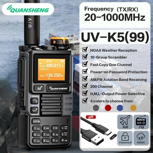 Talkie walkie quansheng k6 - talkie,