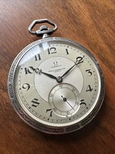 OMEGA Taschenuhr Silber