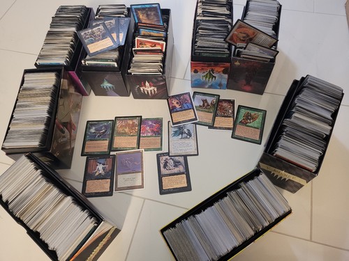 Große sehr alte magic karten - alte,