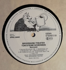 BRÜHWARM und TON STEINE