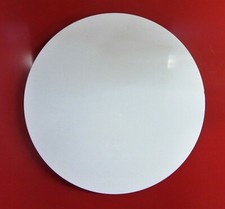 PVC Hartschaumplatte 19,4 mm Zuschnitt Kreis Weiß Ø 332 mm - Kunststoff Platte