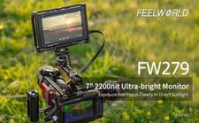 Feelworld FW279S 7" 4K HDMI/SDI DSLR Field Camera Monitor 2200nits