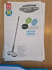 Hurricane Floating Mop, ein kabelloser Akku-Bodenwischer
