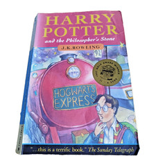 Harry Potter Philosopher’s Stone 1997 Bloomsbury 30th Print Paperback Worn
