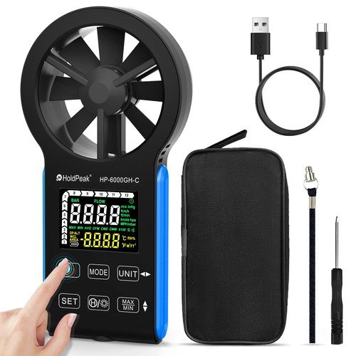 Digital anemometer cfm - anemometer, wind