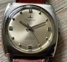 Dugena Monza Automatic in Edelstahlgehäuse und mit neuem RIOS-Lederband