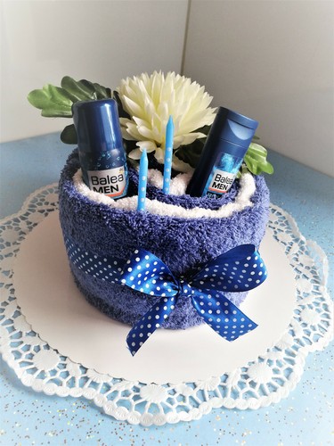 Handtuchtorte als geschenk - handtuchtorte,