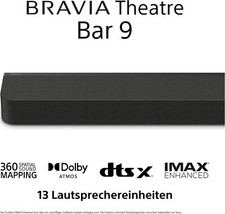 Sony BRAVIA Theatre Bar 9 Dolby Atmos Soundbar HT-A9000 (Retourenrückläufer)