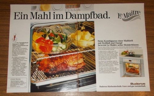 Seltene werbung buderus - seltene, le