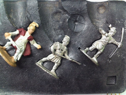 Zinnfiguren gießform 3 - zinnfiguren, "gießform