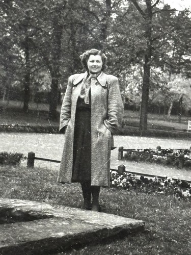 Foto reife frau - frau, mantel