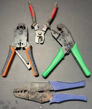 Elektriker Werkzeuge  4 Stück Crimp-Zange, Cimco Kabelschneider