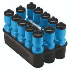 Flaschenhalter in schwarz  mit