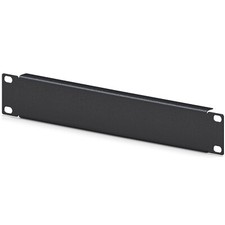 10 Zoll Blende Rackblende 1HE Frontplatte Rackpanel Blindplatte Serverschrank