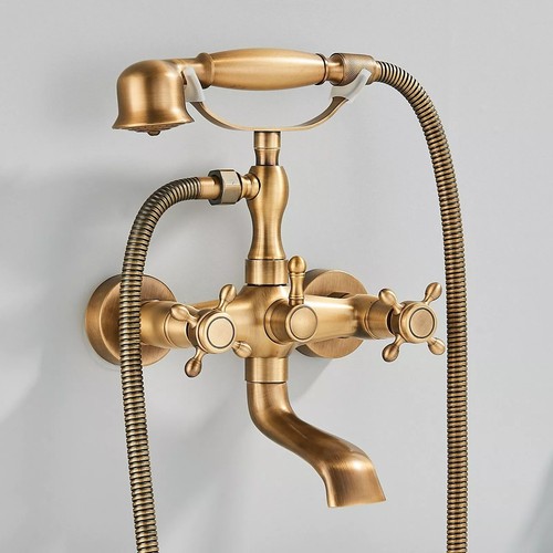 Retro badewannenarmatur mit - retro-badewannenarmatur,