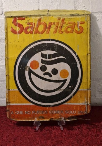 Altes blechschild sabritas - altes,